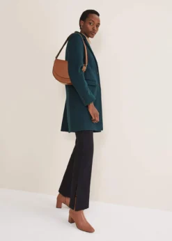 Lydia Forest Green Wool Smart Coat -Bekleidung Verkaufsgeschäft 950733548 07 lydia forest green wool smart coat