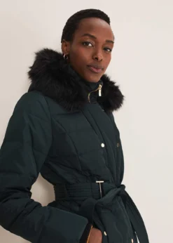 Leonor Tie Belted Short Puffer -Bekleidung Verkaufsgeschäft 950741548 05 leonor tie belted short puffer