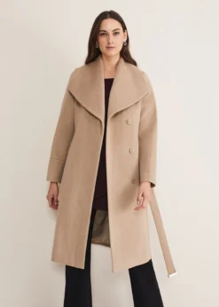 Nicci Wool Belted Coat