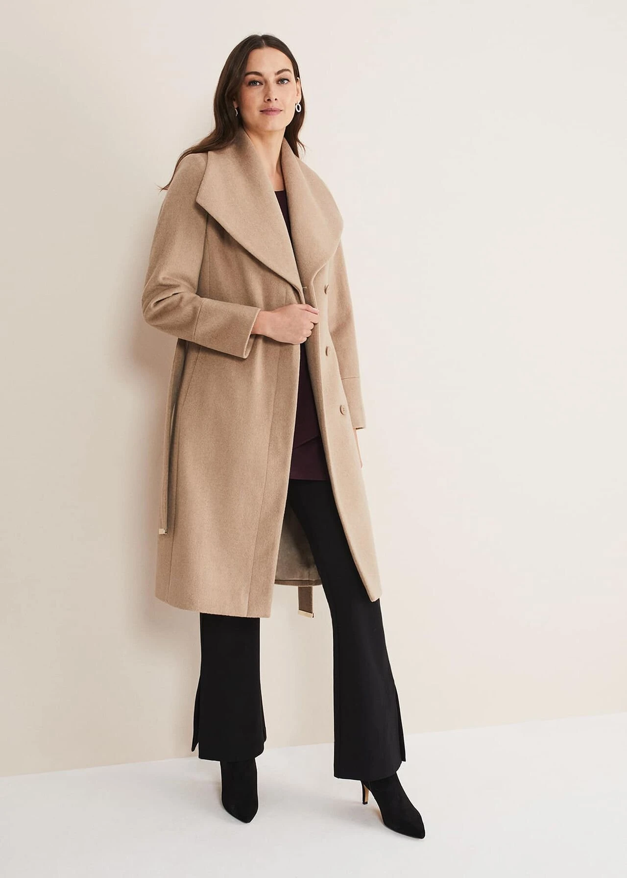 Nicci Wool Belted Coat 3 Nicci Wool Belted Coat – Bild 3