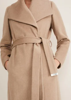 Nicci Wool Belted Coat 10 Nicci Wool Belted Coat -Bekleidung Verkaufsgeschäft 950764206 05 nicci wool belted coat