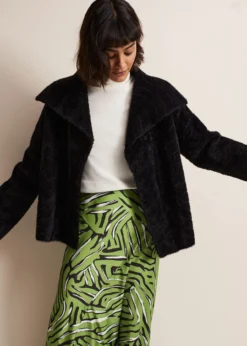 Lucy Black Faux Fur Jacket 10 Lucy Black Faux Fur Jacket -Bekleidung Verkaufsgeschäft 950799050 05 lucy black faux fur jacket