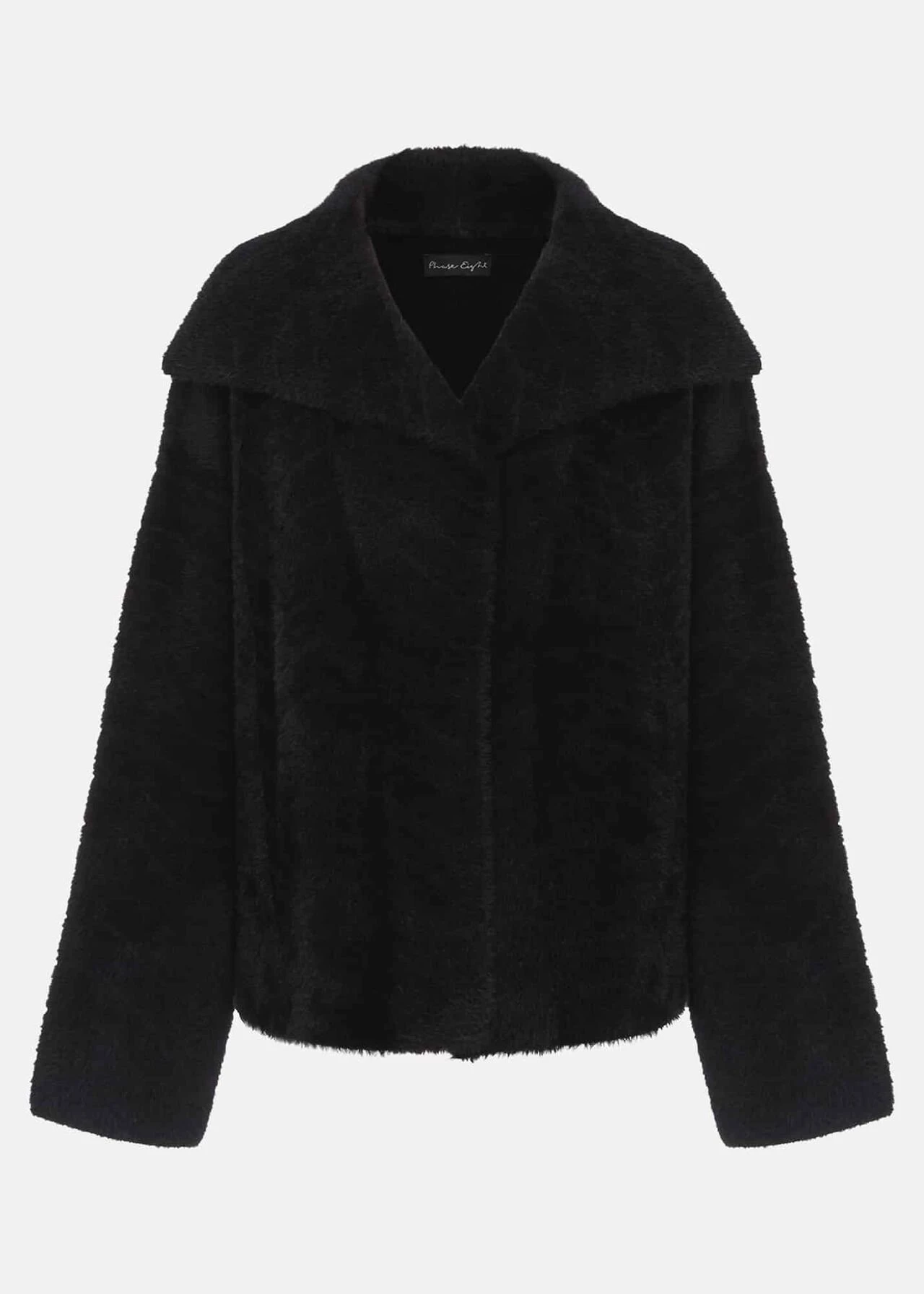 Lucy Black Faux Fur Jacket 6 Lucy Black Faux Fur Jacket – Bild 6